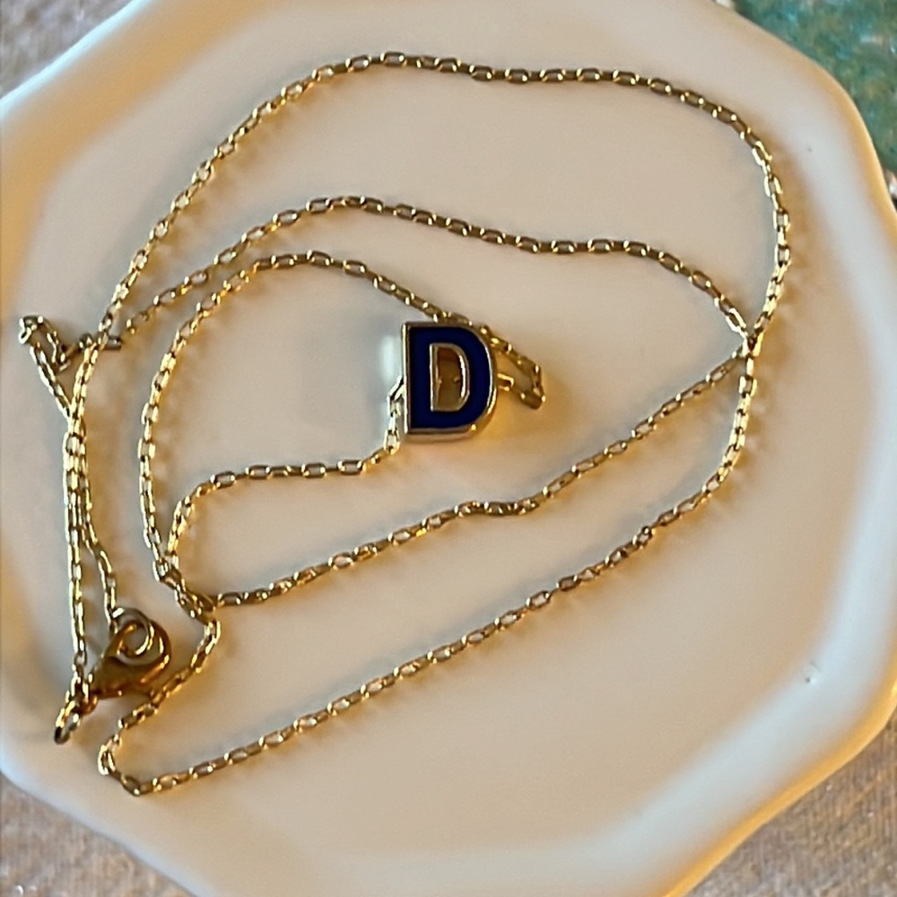 Letter D Necklace